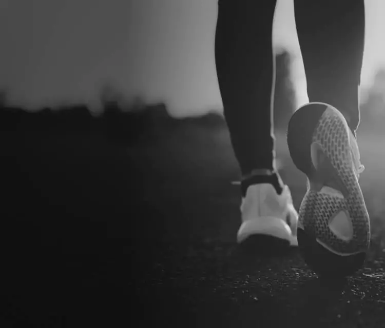 Person running
