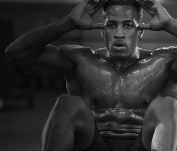 Man working out