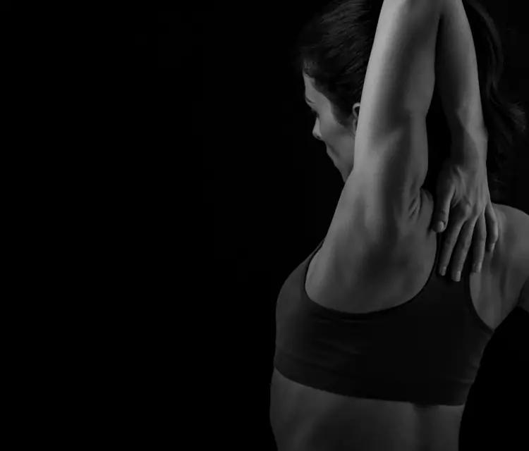 Woman working out